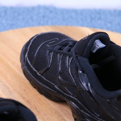 Nike Air Max Plus Black Dark Grey Low Mesh Shoe Sneaker DR7996-001 Toddler Sz 9C
