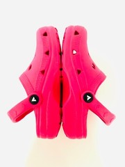 AirWalk Compel 2 Hot Pink Fuschia Clogs Mules Shoes Kids 1 4 13