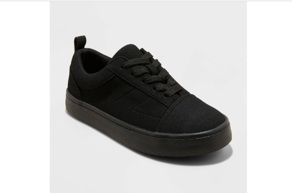 Art Class Kids Garrett Lace up Sneakers Black. NWT