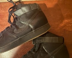 Nike Vandal High Canvas Dunk Black – Jim Morrison Size 11; Never Worn