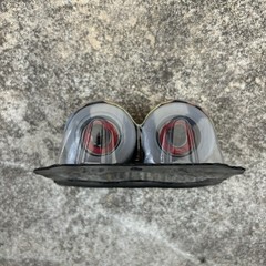 Heelys Replacement Wheels Pair Gray Red Bearings OEM New Sealed Skate Shoes