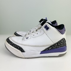 Nike Air Jordan 3 Retro Dark Iris Purple PS DM0966-105 Size 13C