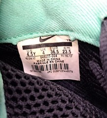 Nike Little Posite One Easter GS Size 4.5Y Womens 6 Lace Up Sneakers 846077-004
