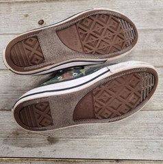 Juniors Converse All Star Camouflage Sneakers Size 3