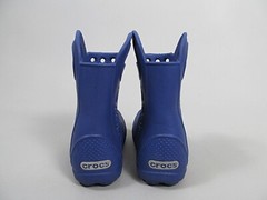 Crocs Kids Handle It Rain Boots Blue 12803 Size C7 Toddler 7 Rubber Boots