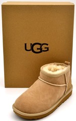 UGG Kids Kids‘ Classic Ultra Mini Mini Boots | Sand | 1130750K-SAN | Authentic