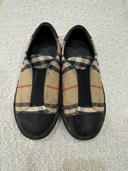 Authentic Burberry Kid’s Slip-On Sneakers Size 29 EU MSRP $340