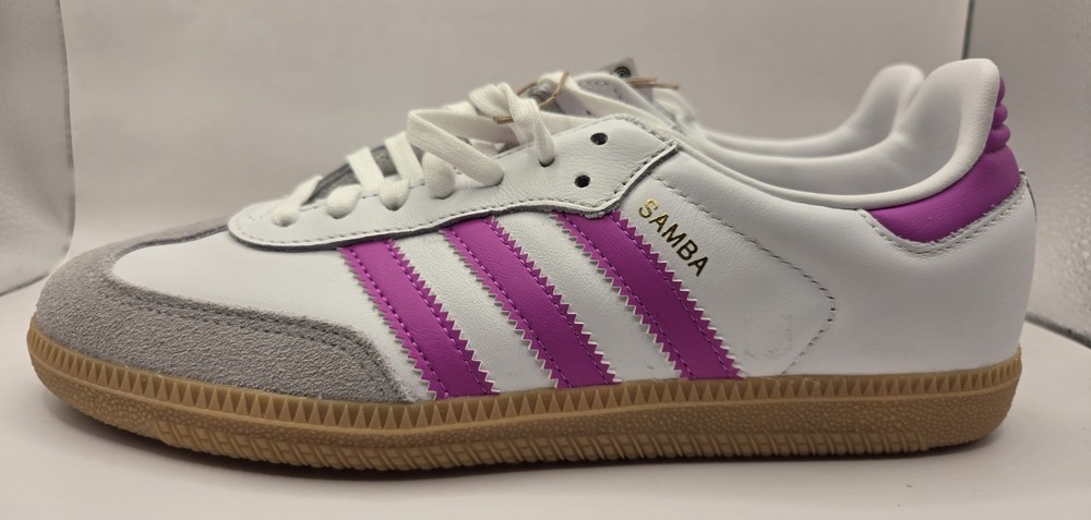 Adidas Original Samba Junior IH2873 Purple Burst White Gum Size 6
