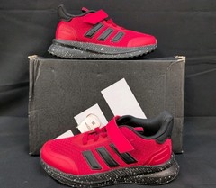 Adidas X_PLRPATH EL C Sneakers Unisex Kids Shoes US 12K Red Black JI0480