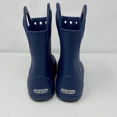 Crocs Children Toddler Handle It Rain Boots Navy Blue Size C12 Waterproof 12803
