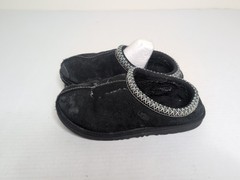 UGG Unisex Kids Slipper, Size 5 Charcoal/black Comfortable Tasman
