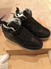Unisex Light Up Black lace up Unisex/Boys/Girls Shoes/Gym/Athletic/Sz 4/5 Eur 35