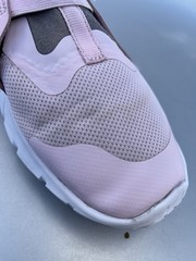 Nike Flex Runner 2 GS Pink White Gray Unisex Kids Athletic Sneakers Slip On 5Y