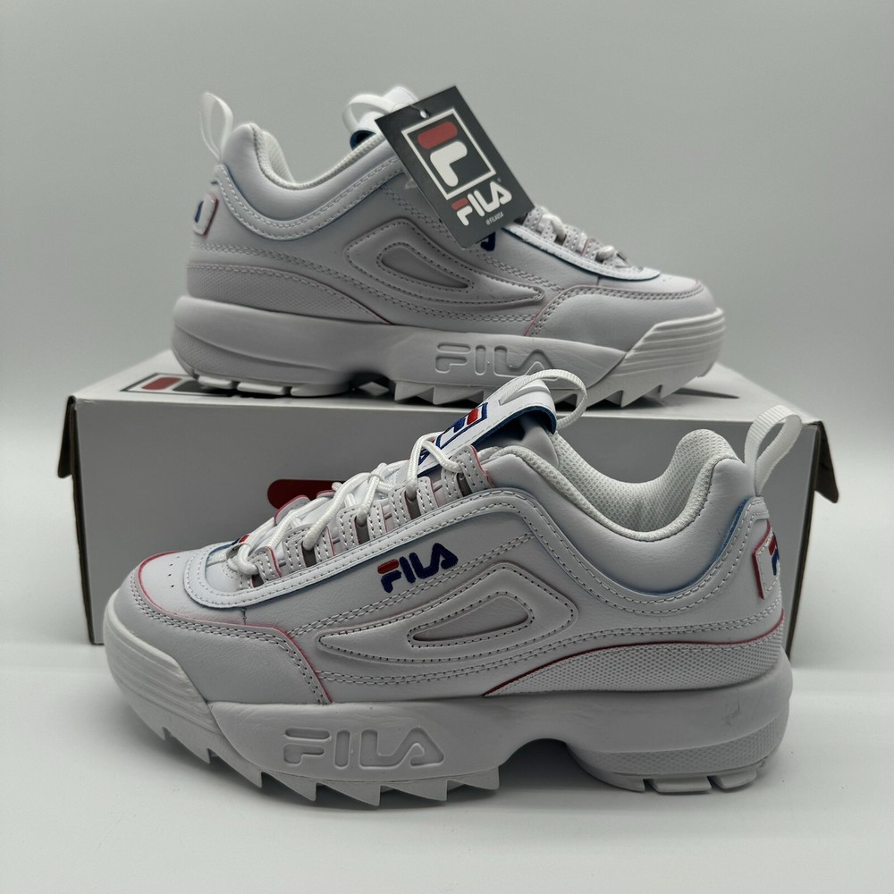 FILA Disruptor 2 Celebrations White Size 6Y/7.5W
