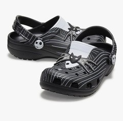 Crocs Nightmare Before Christmas Clogs Size J4 Big Kids Jack Skellington
