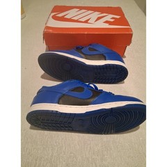 Nike Dunk Low PS Hyper Cobalt Black White CW1588-001 Size 3Y Kids Used Preschool