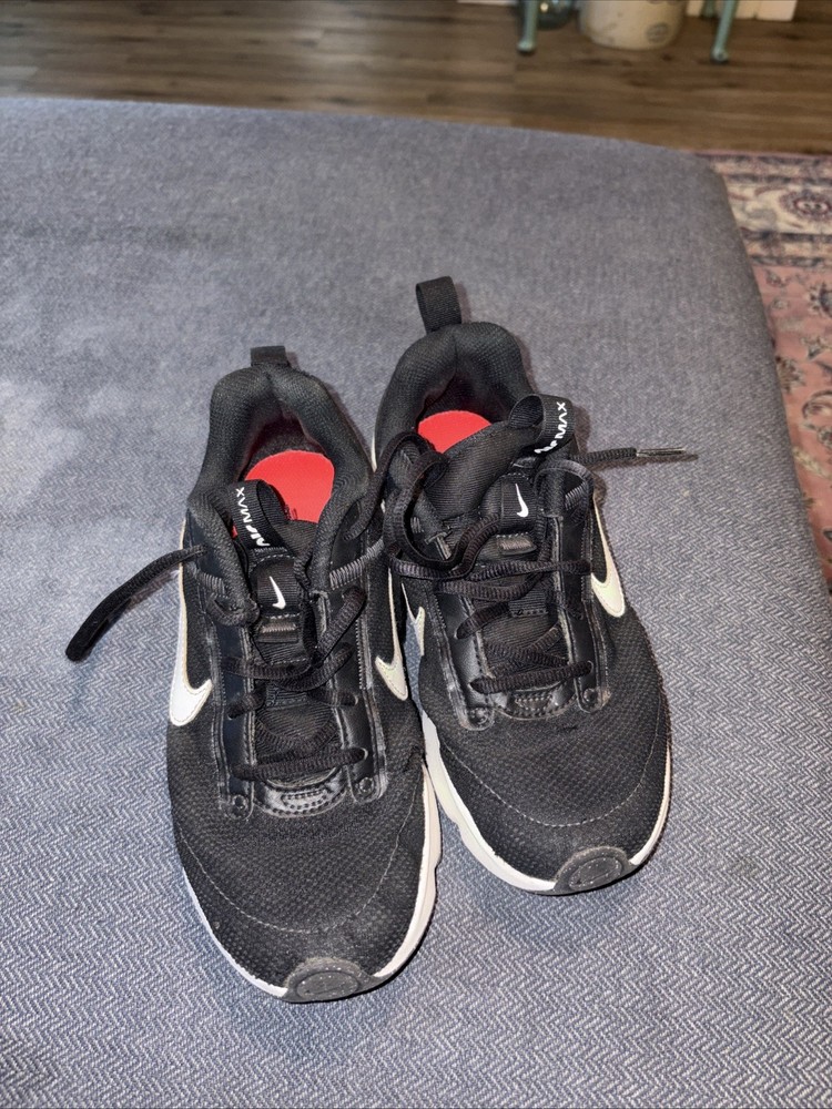 Nike Air Max Intrlk Lite GS Black White Anthracite Kids 6 Youth