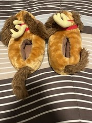 How The Grinch Stole Christmas 2000 Max Dog Kid’s Slippers Size M 7-8 Read Descr