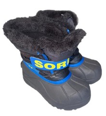Sorel Snow Commander Waterproof Insulated Winter Snow Boots Toddler Size 10