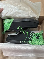 Hey Dude Kids Size 5 Minecraft Slip On Loafers