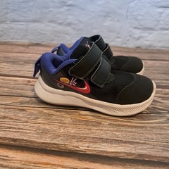 Nike Star Runner 3 SE Toddler Black Blue Sneakers DJ4696-013 Size 5C
