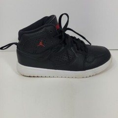 Kids Nike Jordan Access Trainers Black/Gym Red/White AV7942 001 Size 12c