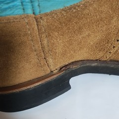 Laredo’s Brown/Blue Leather Cowboy Boots youth size 9