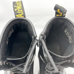 Dr Doc Martens Junior Pascal 1460 J Size 5 Black Patent Leather Combat Lace Up