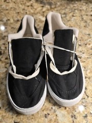 Vintage 1990’s Taz Tasmanian Devil Looney Tunes Black Shoes Size 1.5 Kids NEW