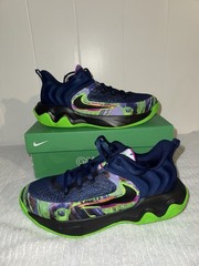 Nike Giannis Immortality 4 KC GS Size 6Y Blue Void/Green Strike New W/ Box