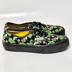 Vans x The Simpsons Kids Shoes Authentic Glow In The Dark Bart Skate 13.5US 31EU