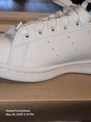 Adidas Stan Smith Monsters Inc Mike Sulley White Sneakers Youth Kid Shoes Sz 6.5