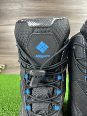 Columbia Bugaboot 400g Insulated Waterproof Snow Boots Boys sz 7