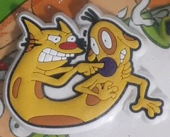 Nickelodeon 5 Pack Crocs Jibbitz Charms SpongeBob, CatDog, Ren & Stimpy, + More