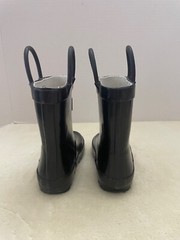 Rain Boots By Lone Cone with Easy-On Handles. Kids Size 6. Black. Slightly Used.