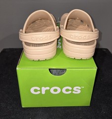 Crocs Classic Clog K Shitake Size 4Y/6W Brand New In Box