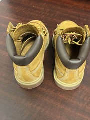 Timberland Premium Waterproof Wheat Toddler Boots Size 8 Nubuck (ST002)