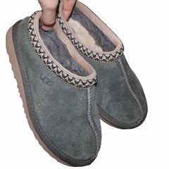 UGG Tasman II Slippers. Kids Size 1, UK 13. Green slip on slippers.