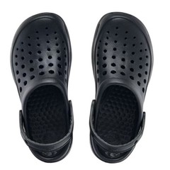 Joy bees Kids Active Clog Sandals Water Shoes Black Slip On Washable SZ/Jr 3-4