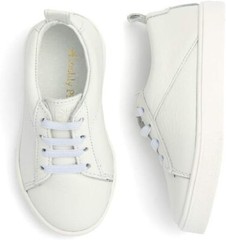 Freshly Picked – Little/Big Girl Boy Kids Leather Classic Lace Up Sneaker – Sz 5