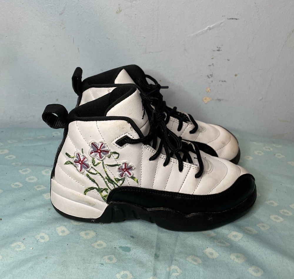Air Jordan 12 Retro PS Floral DR6954-100 Sz 12C