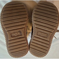 OshKosh Bgosh Haskell Brown Faux Leather Fur Lined Boots Kids Size 5M OF20M10P