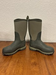 The Original Muck Boot Company Rugged II Kids‘ Boots Youth Size 4 Green Dark