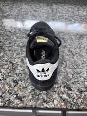 Adidas Superstar Core Black White Size 3 Kids