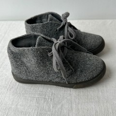 Crewcuts Kids Gray Wool Blend Chukka Boots Lace Up Casual Shoes Size K10