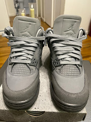 Jordan Air Jordan 4 Retro SE (GS) Gray Suede Sneaker 5Y HM8965-001