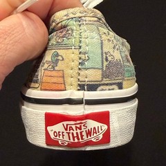 Vans x Peanuts Authentic ‚Comics‘ Snoopy 2017 Sneakers Little Kids sz 11.5