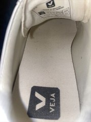 Veja Kids Hook & Loop Extra White Kids Shoe Mismatched Sneaker Size 5 In Exc Co
