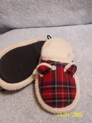 Bee & Willow Kid’s Holiday, Christmas, Winter Slippers Size 13/1 New With Tag