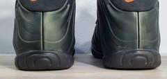 Nike Air Foamposite Pro Mid Sequoia Black Suede (644792-300) Shoes Size 6Y (GS)
